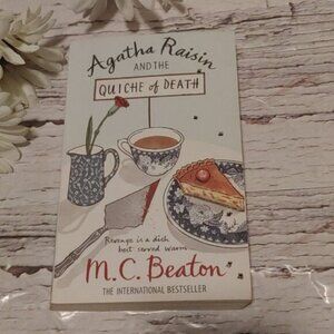 Agatha Raisin and the Quiche of Death by M.C. Beaton Adult Fiction Book